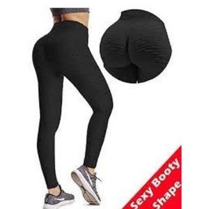 NWOT Msicyness Butt Lift Yoga Pants Leggings L